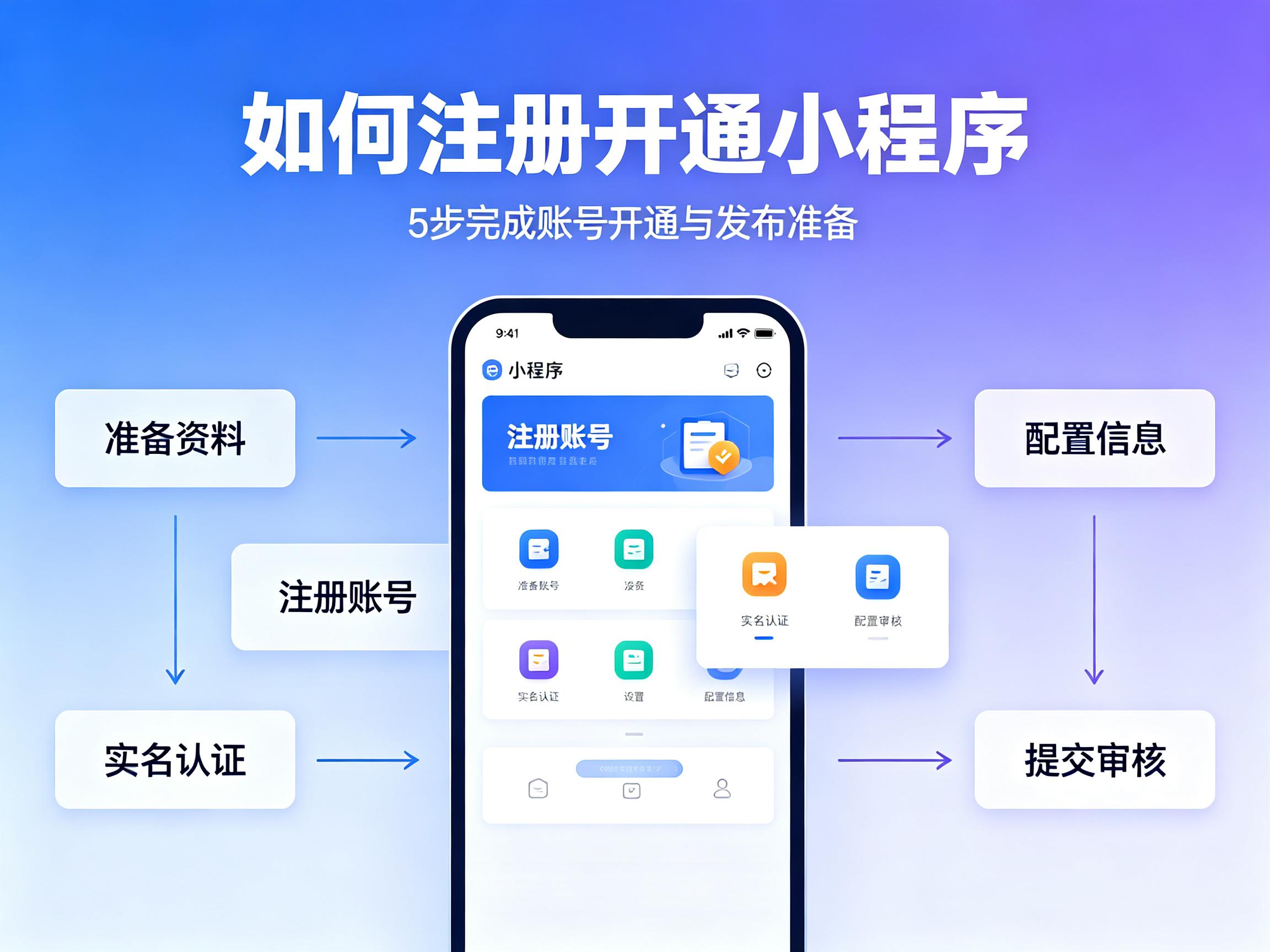 武汉市|如何注册开通备案一个小程序
